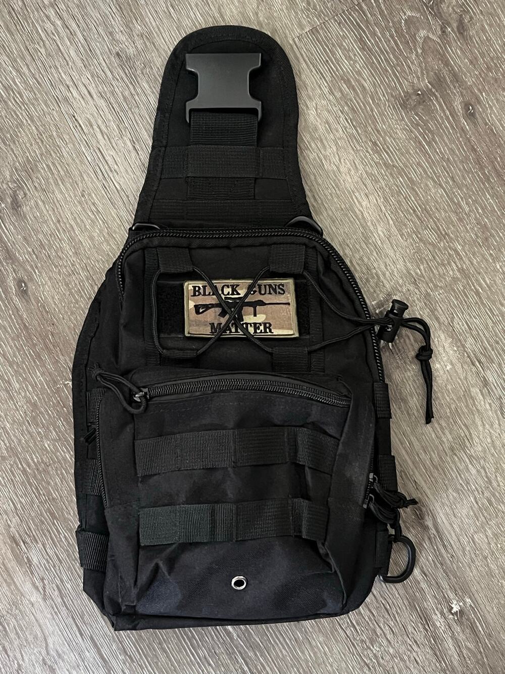 Black Guns Matter Tactical Sling Bag